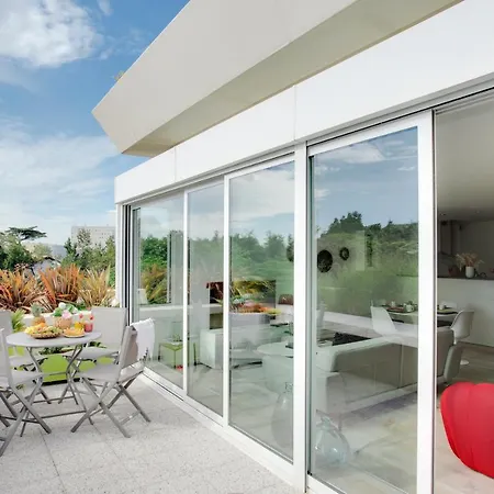 Rivage - Luxueux 1 Ch - Terrasse - Centre Ville - Wifi Apartamento *
